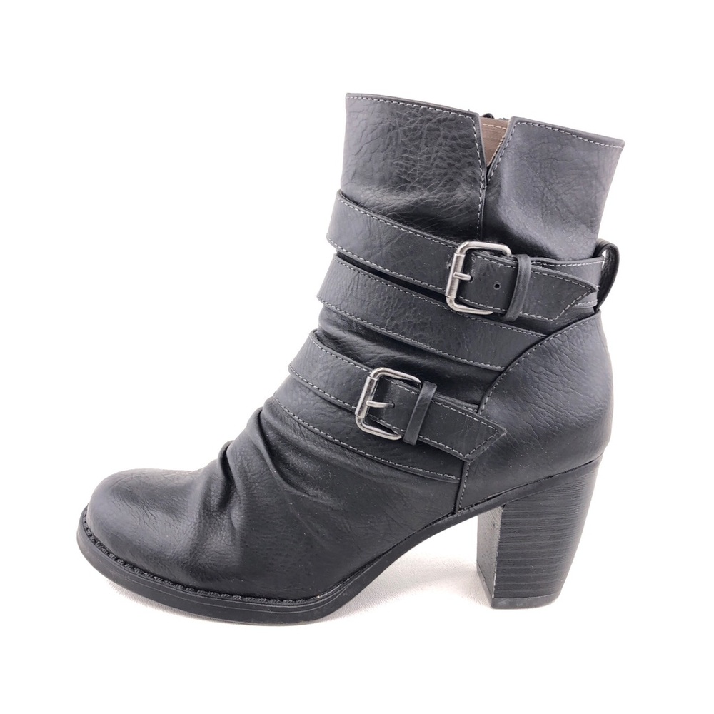 Naturalizer Carma Dark Brown Ankle Booties